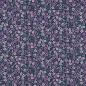 Preview: Baumwollpoplin blumen Navy/purple