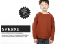 Preview: Papierschnittmuster Svennie Kinderpullover mit Raglanärmeln