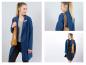 Preview: Frau Kati Sweatjacke mit Schalkragen