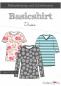 Preview: Papierschnittmuster Basicshirt Damen Fadenkäfer