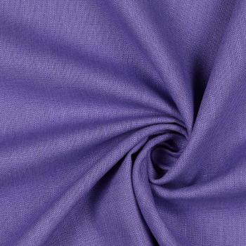 Leinen gewaschen Uni purple