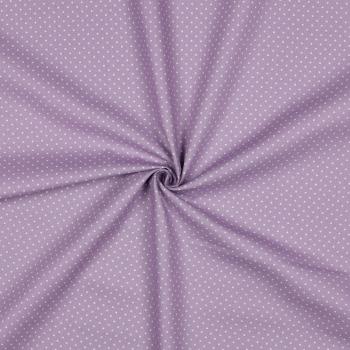 Baumwollpoplin petit dots lilac