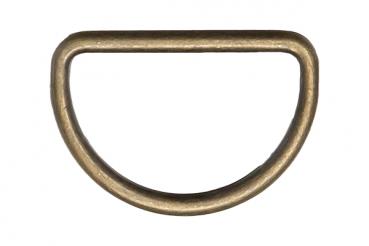 D-Ring 30mm altgold