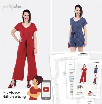 Papierschnittmuster Pattydoo Jumpsuit Sienna