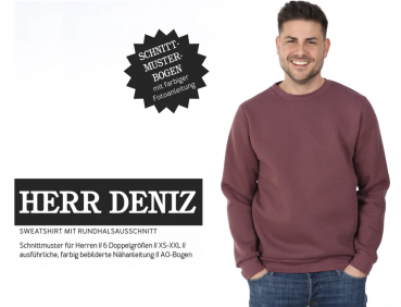 Herr Deniz Papierschnittmuster Sweater