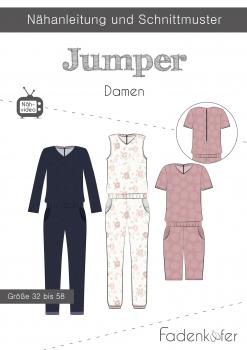 Papierschnittmuster Jumper Damen