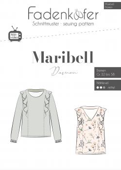 Papierschnittmuster Bluse Maribell Damen