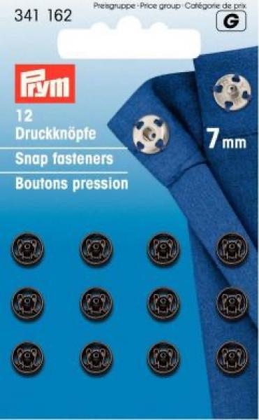 Prym Drücker 7mm schwarz