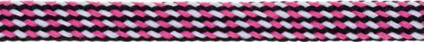 Hoodieband 9mm multicolor pink