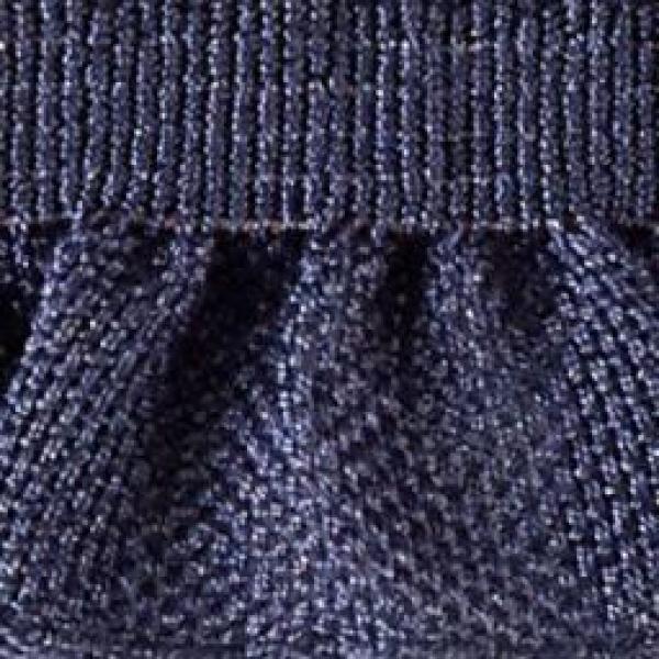 Rüschenband 15mm elastic navy