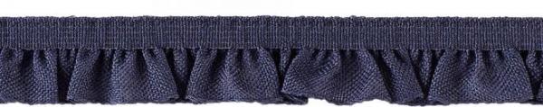 Rüschenband 15mm elastic navy