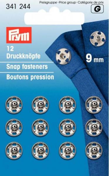 Prym Drücker 9mm silberfarbig