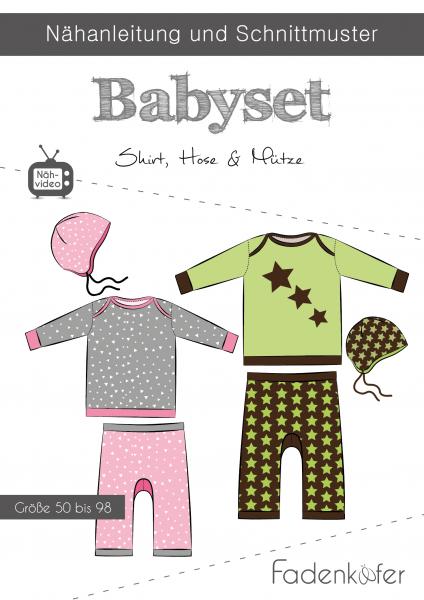 Papierschnittmuster Babyset