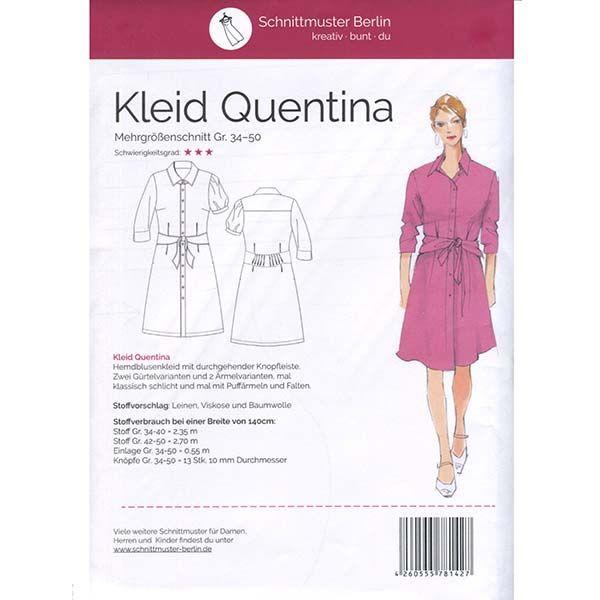 Kleid Quentina  Schnittmuster Berlin